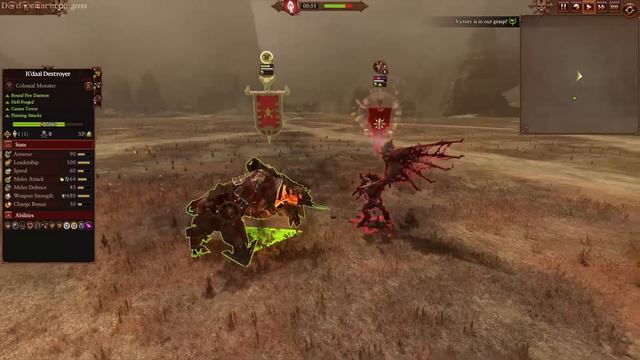 K'Daai Destroyer VS Skarbrand смотреть онлайн