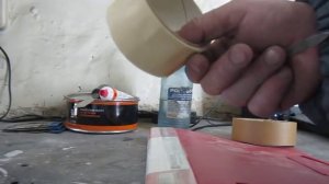 Подъёмный скотч для обклеивания уплотнителей и его заменитель