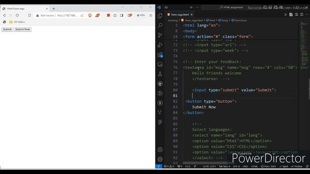 Learn Html Form tags in easy way смотреть онлайн