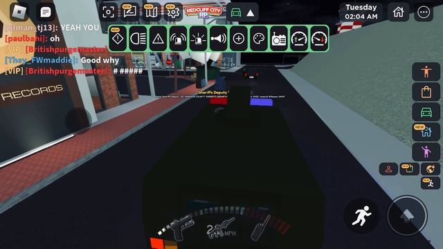 Redcliff City RP Roblox Sheriff Patrol! Crazy shootouts at bank! смотреть онлайн