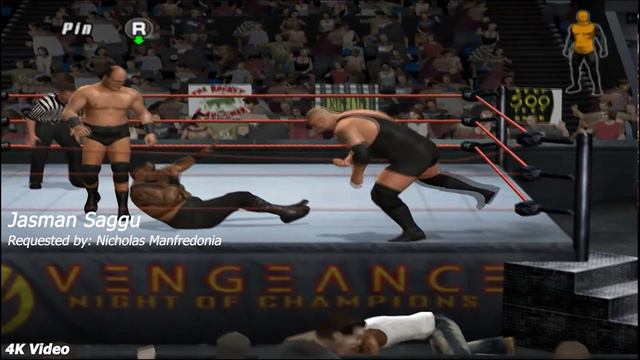 WWE SmackDown vs Raw 2009 - Big Show & Festus vs Shad & Big Daddy V - Tag Match - Nicholas M смотреть онлайн