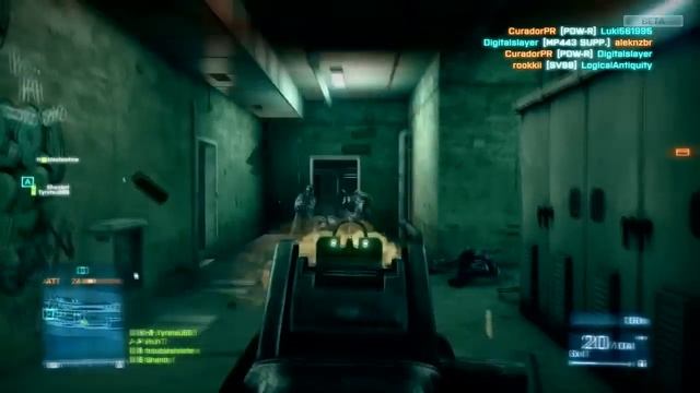 Battlefield 3 BETA HD 6850 Phenom II X6 1090T смотреть онлайн