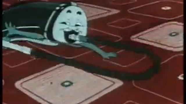 Fischerkoesen Werbung 50er Progress Staubsauger