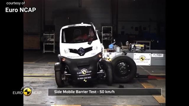 bajaj qute/quadricyle/microcars crash test Euro NCAP смотреть онлайн