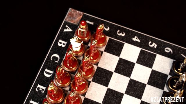 Шахматы из гранита «Арабские» | Granite chess «Arabic» смотреть онлайн
