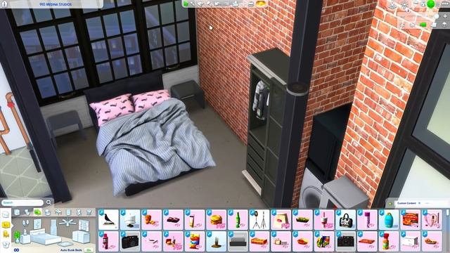 TEEN COUPLE STUDIO APARTMENT ?#SANTONIO?The Sims 4