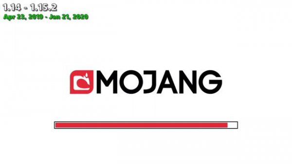 Loading Screen Evolution in Minecraft