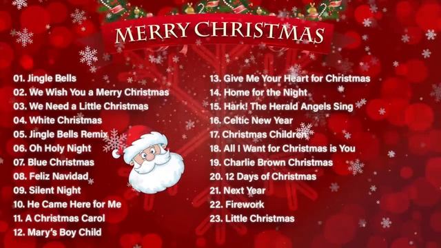 Top 100 Christmas Songs of All Time ? 3 Hour Christmas Music Playlist смотреть онлайн