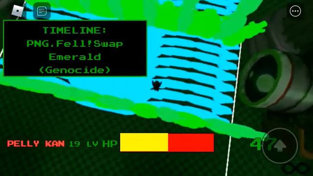 PNG.Fell!Swap Emerald Faddy Phase 1 смотреть онлайн