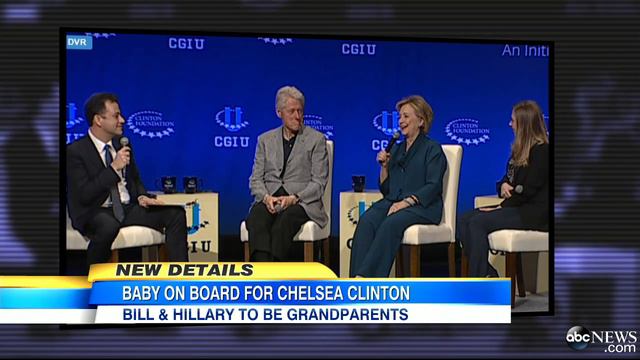 Chelsea Clinton: Bill Clinton And Hillary Clinton's Daughter Is Expecting First Child