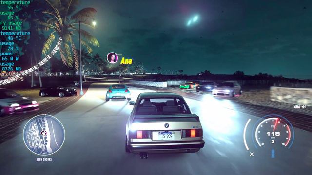 Need For Speed Heat RTX4080 Max Settings 4K Gameplay смотреть онлайн