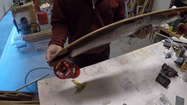 Longboard Build With Bigfoot Mountain Cruiser Wheels
