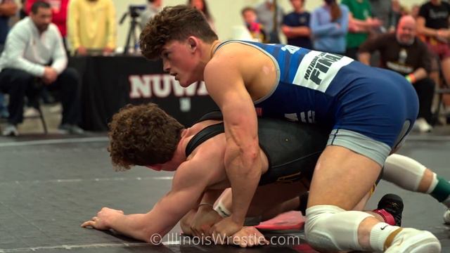 138 – Tagen Jamison of Kong United defeated Keegan Roberson of Illinois CornStars by Fall at 4:19 смотреть онлайн