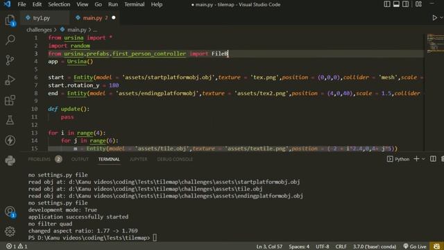 How I Made a 3D Game in Python смотреть онлайн