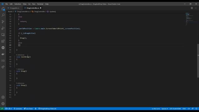 Drag and Drop for Mobile & Desktop in Unity смотреть онлайн