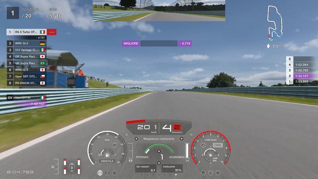 Gran Turismo 7 | Watkins Glen - World Touring Car 800 - Weekly Challenge смотреть онлайн