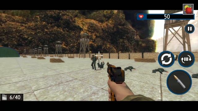 Real War 2020 : FPS Shooting 3D Game - Android GamePlay #3 смотреть онлайн