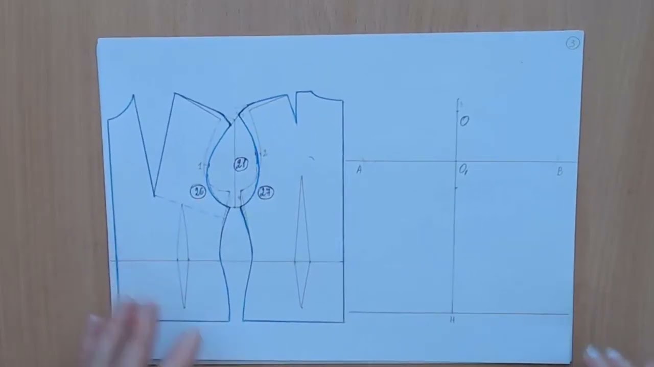 Видеошкола занятие 20 05 Построение рукава #shorts смотреть онлайн