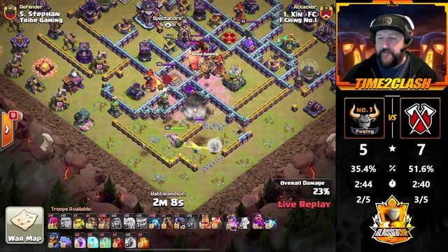 ? TRIBE GAMING ⚔️ FUCHING NO.1 | Glaisseo Cup | Clash of Clans Esports смотреть онлайн