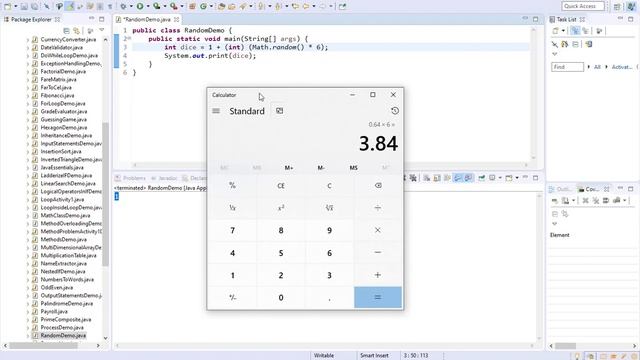 Java Lesson 16.2 - Math Class (Random) смотреть онлайн