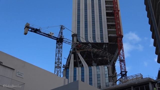 Malta extreme architecture the twisted tower building designed by Zaha Hadid under construction. смотреть онлайн