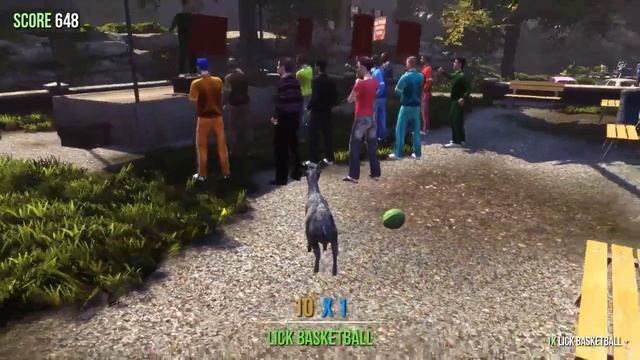 Goat Simulator - Watermelon Bomb смотреть онлайн