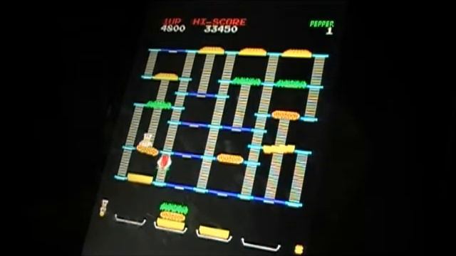 Burgertime Arcade Level 1 Grouping смотреть онлайн
