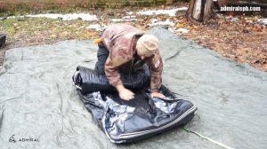 Как сворачивать ПВХ лодку с нднд Адмирал 320 нднд