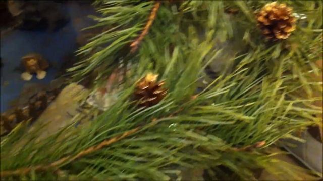 Новогодние игрушки из сосновых шишек смотреть онлайн