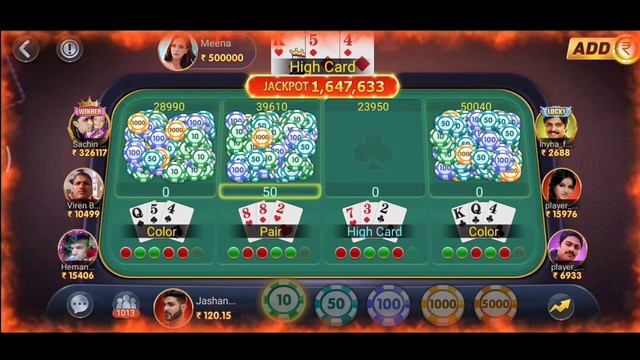 Teen Patti Master Winning Trick Live Proof | 3Patti War Game Winning Trick | Best Earning App смотреть онлайн