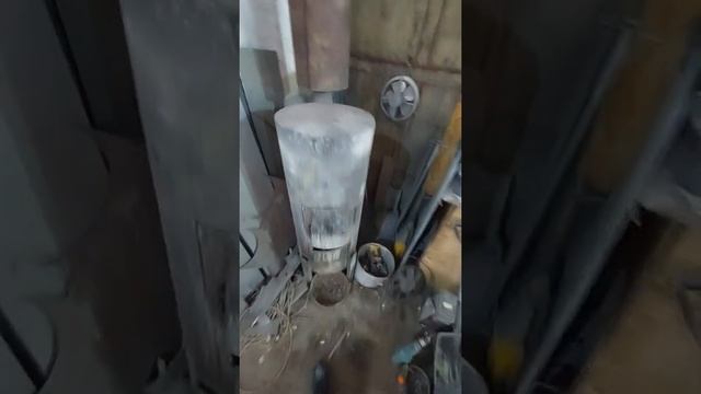 гаражная печь из трубы смотреть онлайн