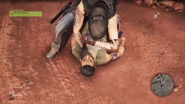 Tom Clancy's Ghost Recon® Wildlands New Caviera gloves CQC takedown смотреть онлайн