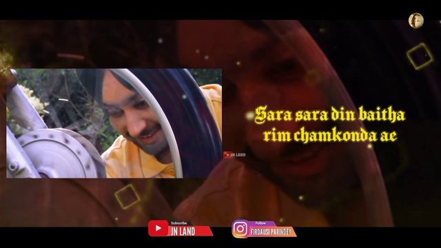Yamha (Adhi Kick Te Start Mera Yamha)| Satinder Sartaaj | Best Punjabi Songs | Lyrical Video смотреть онлайн