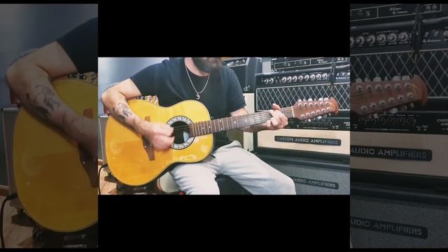 Ovation CC165 - 12 cordas, ano 1995! смотреть онлайн