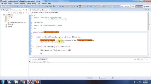 What is FileOutputStream in Java? | Java IO | Java Tutorial смотреть онлайн