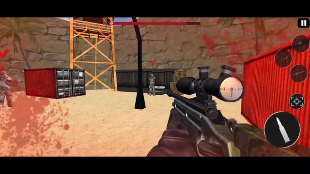 Military sniper Shooter Game _ Android Gameplay смотреть онлайн