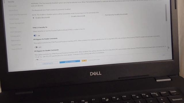 Dell Vostro 3490 - Laptop (i7 10507U, 8GB RAM, 256GB SSD, FullHD) - BIOS settings смотреть онлайн