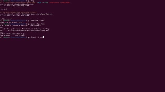 Delete a git branch from the local and remote repository. смотреть онлайн
