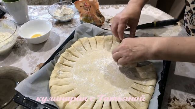 Простой рецепт дрожжевого пирога с творогом смотреть онлайн