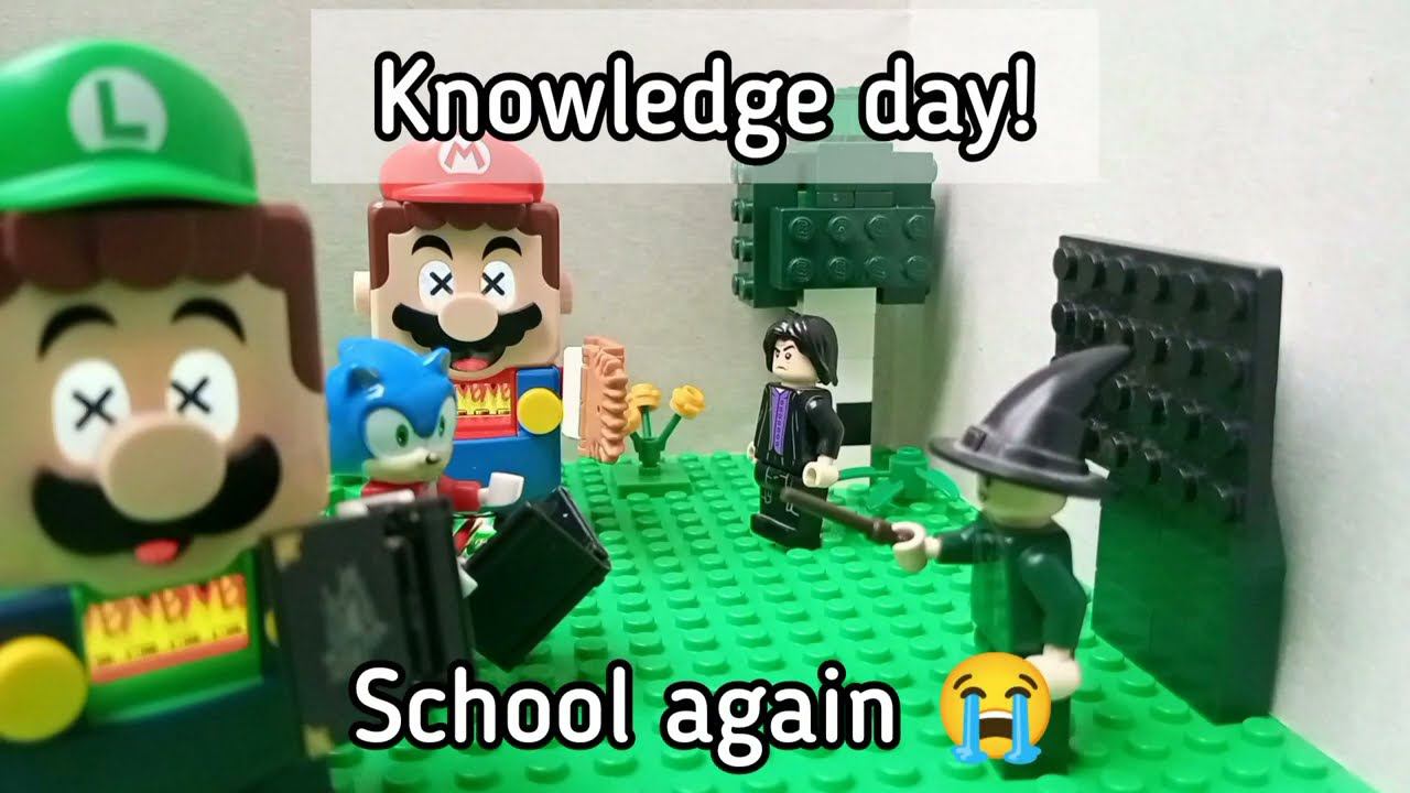 1st September be like in Lego Super Mario. The end of chill, and school Poor Luigi No Peach #shorts смотреть онлайн