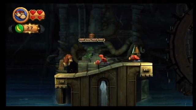 Donkey Kong Country Returns - 3-4 Damp Dungeon