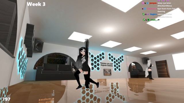 1 Month of VRChat Dance Progression | Learning to dance смотреть онлайн