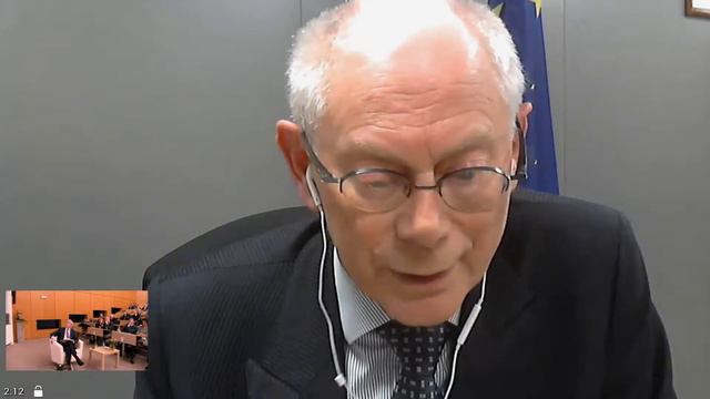 "L'avenir de l'Union européenne" Conférence européenne de M. Hermann Van Rompuy 3/4 смотреть онлайн
