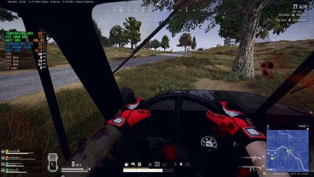 TEST PUBG PC : GTX 1060 6GB INTEL 5 10400F 16GB смотреть онлайн