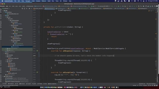 android parsing json | json data fetching and parsing from URL | android okhttp3 tutorial in kotlin смотреть онлайн