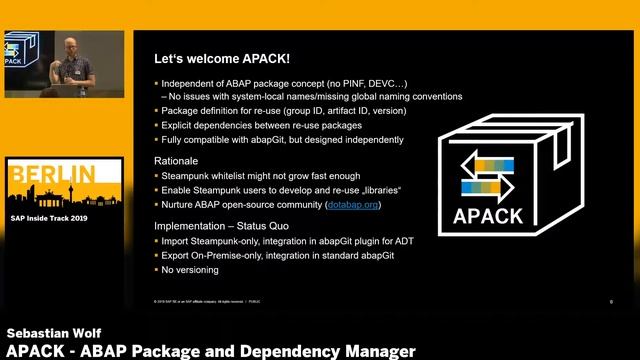 APACK - ABAP Package and Dependency Manager смотреть онлайн