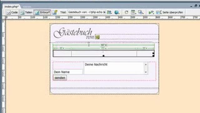 Ein Gästebuch mit Mysql/PHP erstellen(7/10) - Tutorial von Webseiten mit PHP deutsch / german смотреть онлайн