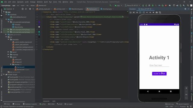 How to remove action bar from activity in android studio? | Learn Android App Development смотреть онлайн