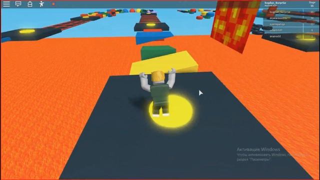 ПРОХОДИМ КАРТУ ПАРКУР В ROBLOX!! смотреть онлайн