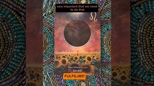 Your oracle card of the day - New Moon in Leo смотреть онлайн